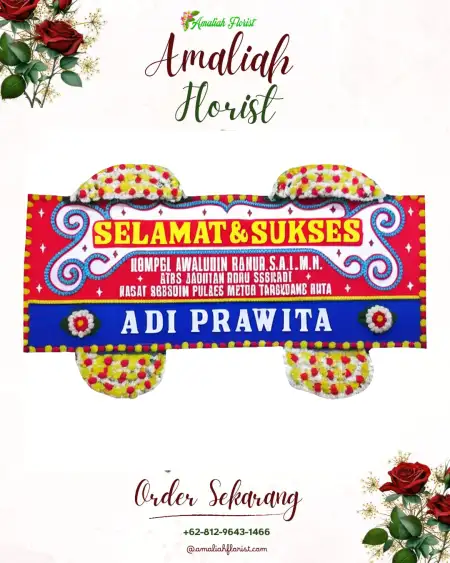 Papan Bunga Ucapan Selamat Dumadama